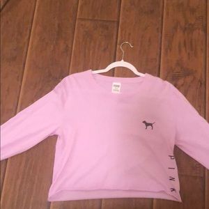 Victoria Secret Long sleeve cropped shirt